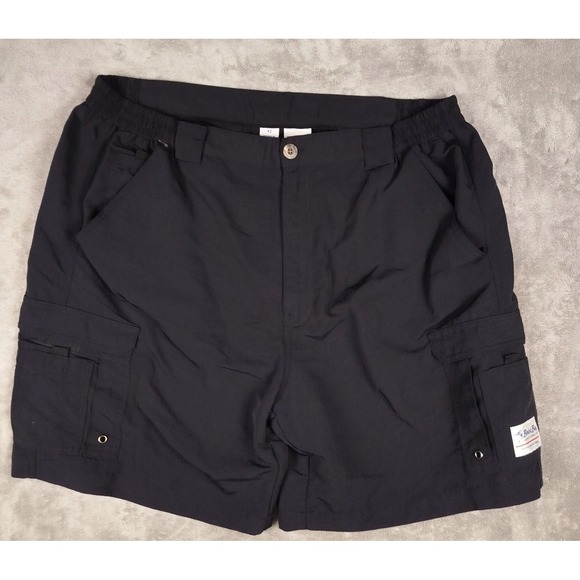 Bimini Bay Other - Bimini‎ Bay Black Cargo Shorts Mens 42 Fishing Hiking Outdoors Casual Elastic